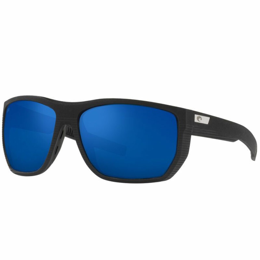 Men'S Accessories * | Costa Santiago 580G Polarized Sunglasses Net Black Frame/Blue Mirror Lens