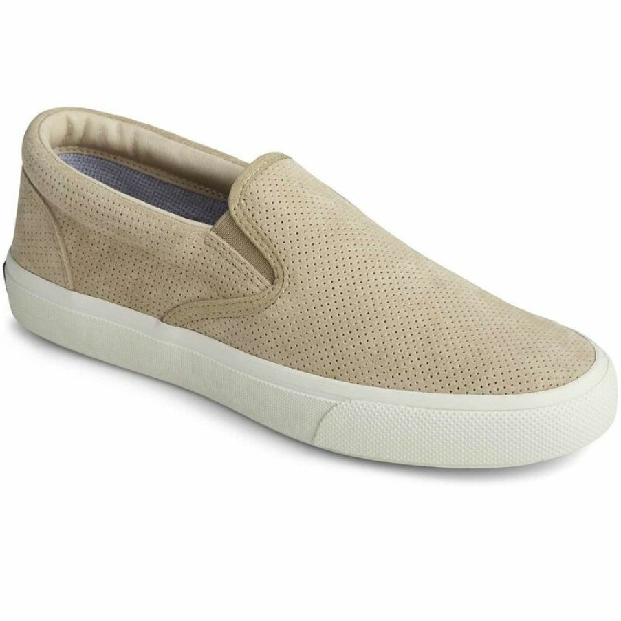 Men'S Shoes * | Sperry Men'S Striper Plushwave Slip-On Shoes Cornstalk