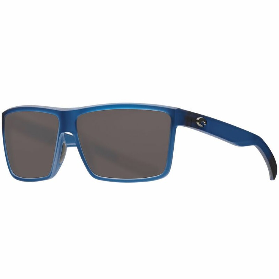 Men'S Accessories * | Costa Rinconcito 580P Polarized Sunglasses Atlantic Blue Frame/Gray Lens