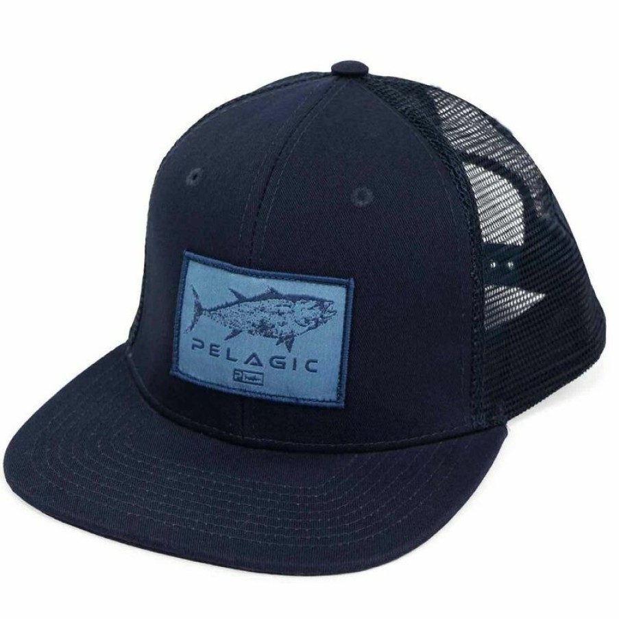 Men'S Accessories * | Pelagic Icon Dorado Trucker Hat