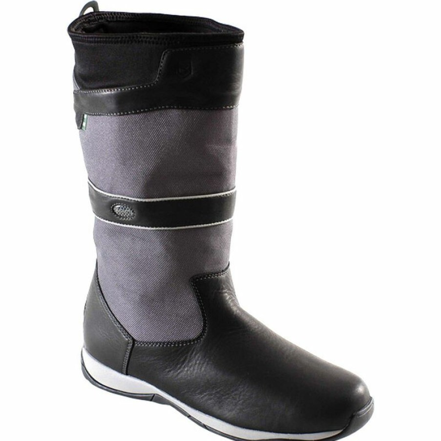 Men'S Shoes * | Dubarry Men'S Newport Boots Black/Gray