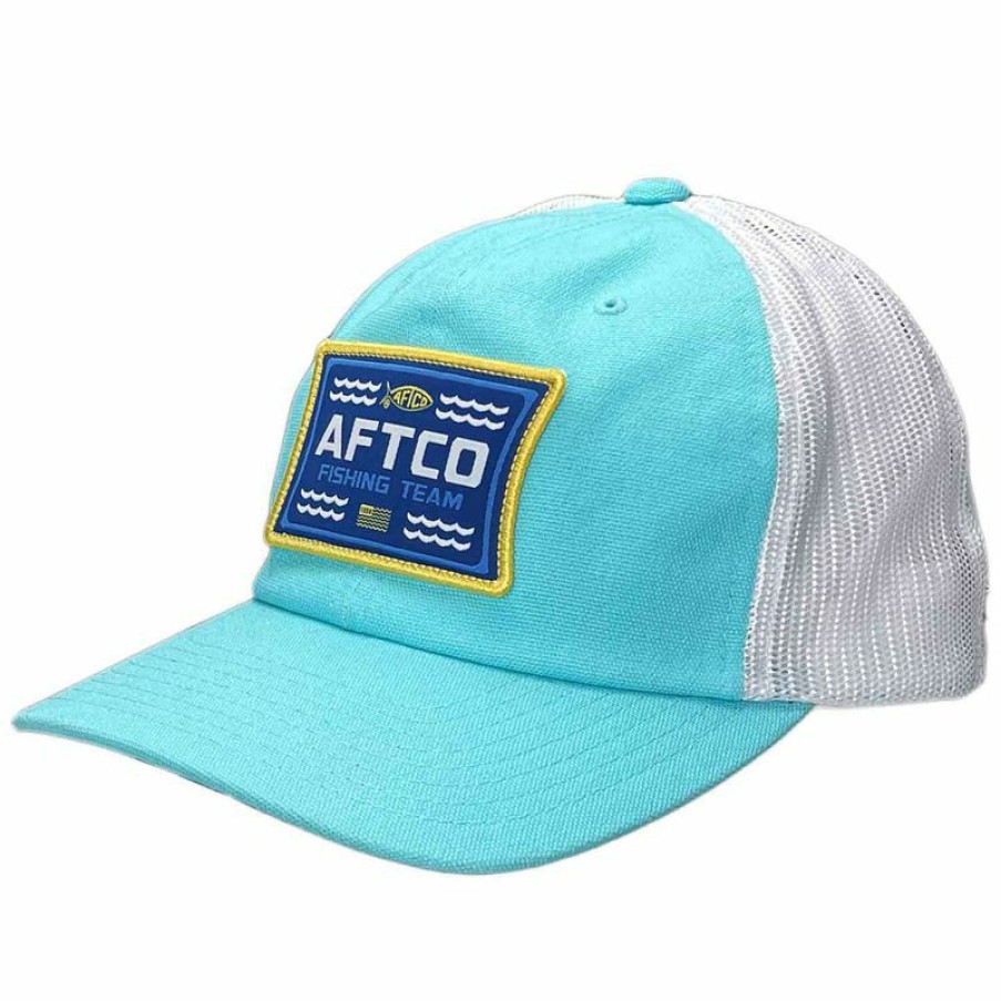 Men'S Accessories * | Aftco Stretch Trucker Hat Bahamas