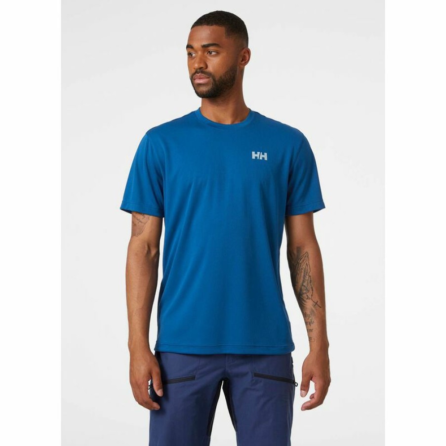 Men'S Shirts * | Helly Hansen Men'S Verglas Shade Shirt Fjord