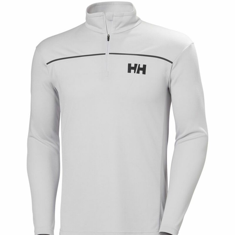 Men'S Shirts * | Helly Hansen Men'S Hp 1/2 Zip Pullover Grey_Fog