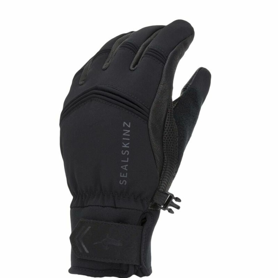 Men'S Accessories * | Sealskinz Men'S Waterproof Extreme Cold Weather Gloves Black