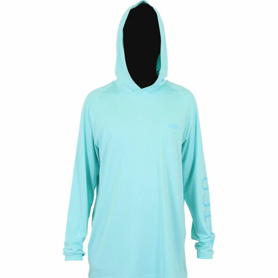 Men'S Shirts * | Aftco Men'S Samurai 2 Hooded Performance Shirt