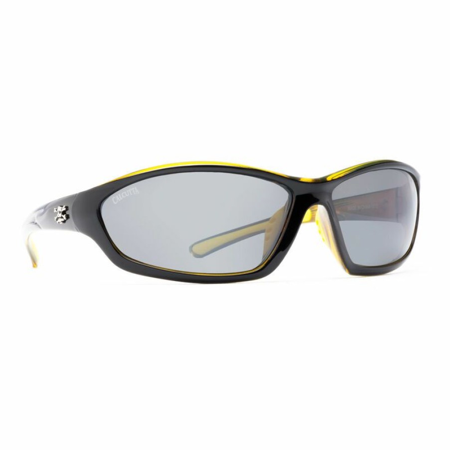 Men'S Accessories * | Calcutta Men'S Backspray Sunglasses Black/Silver