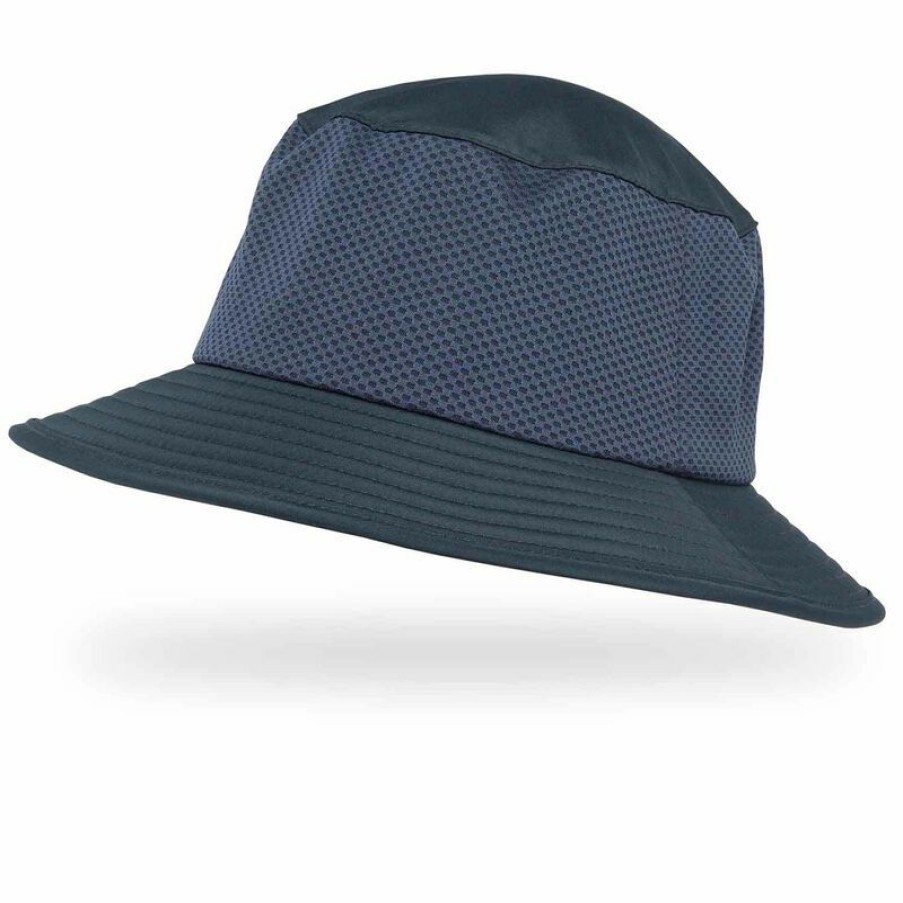 Men'S Accessories * | West Marine Men'S Uv Pro Vented Bucket Hat Royal Navy