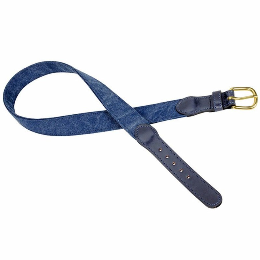 Men'S Accessories * | Leather Man Men'S Washed Canvas Belt