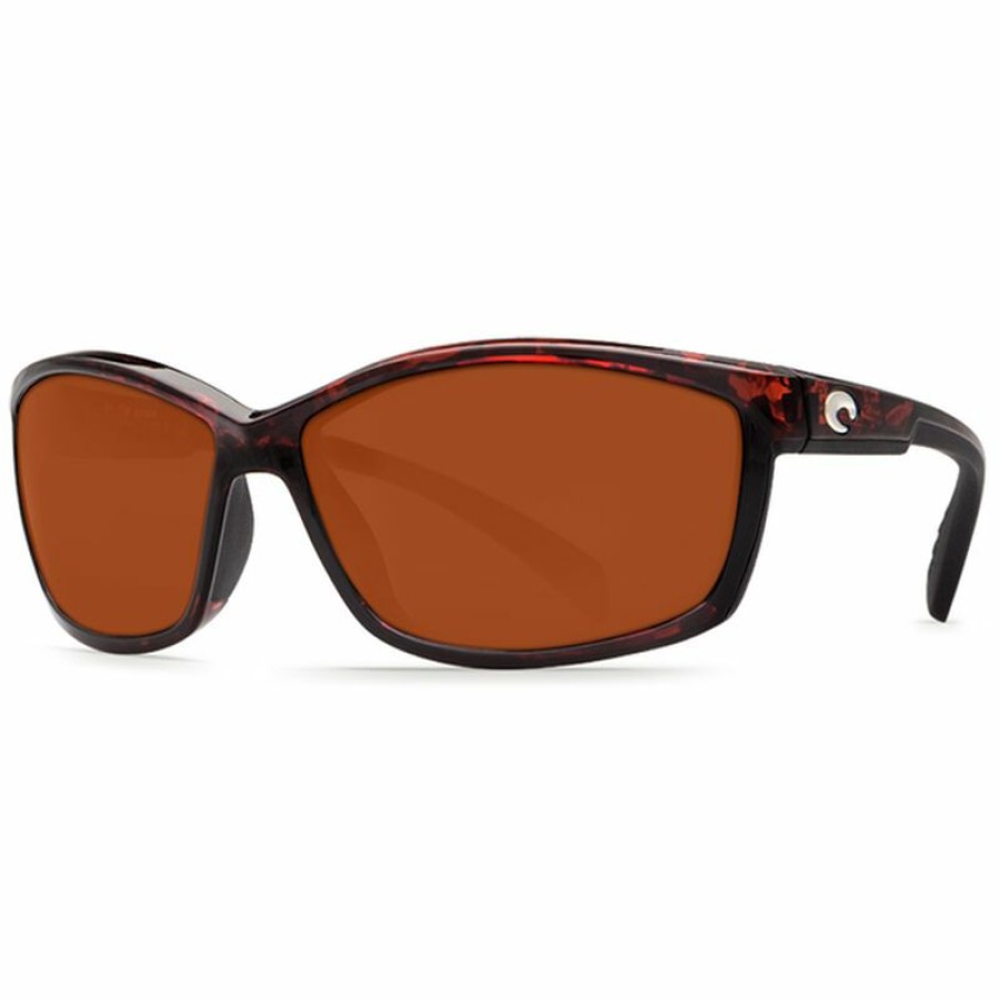 Men'S Accessories * | Costa Manta 580P Polarized Sunglasses Tortoise Frame/Copper Lens