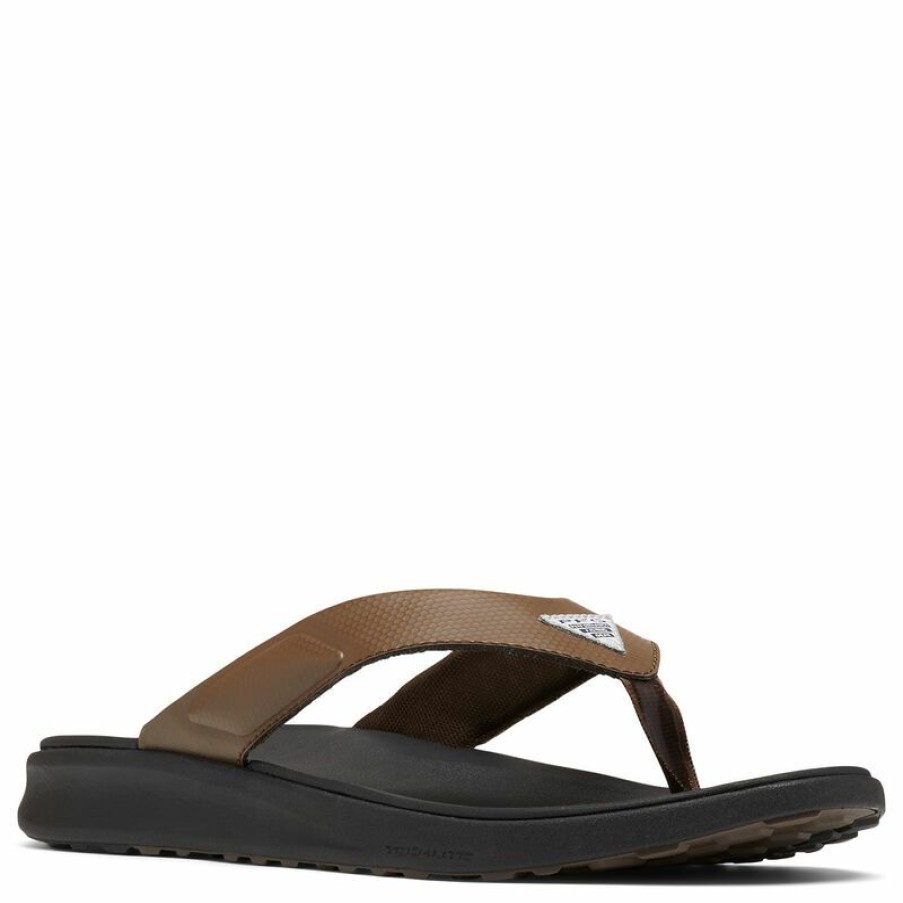 Men'S Shoes * | Columbia Men'S Rostra Beachcomber Pfg Sandals Espresso_Mushroom