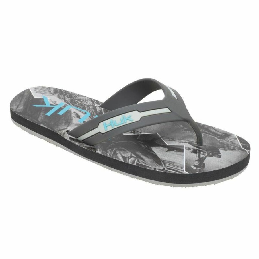 Men'S Shoes * | Huk Men'S Flipster Sandals