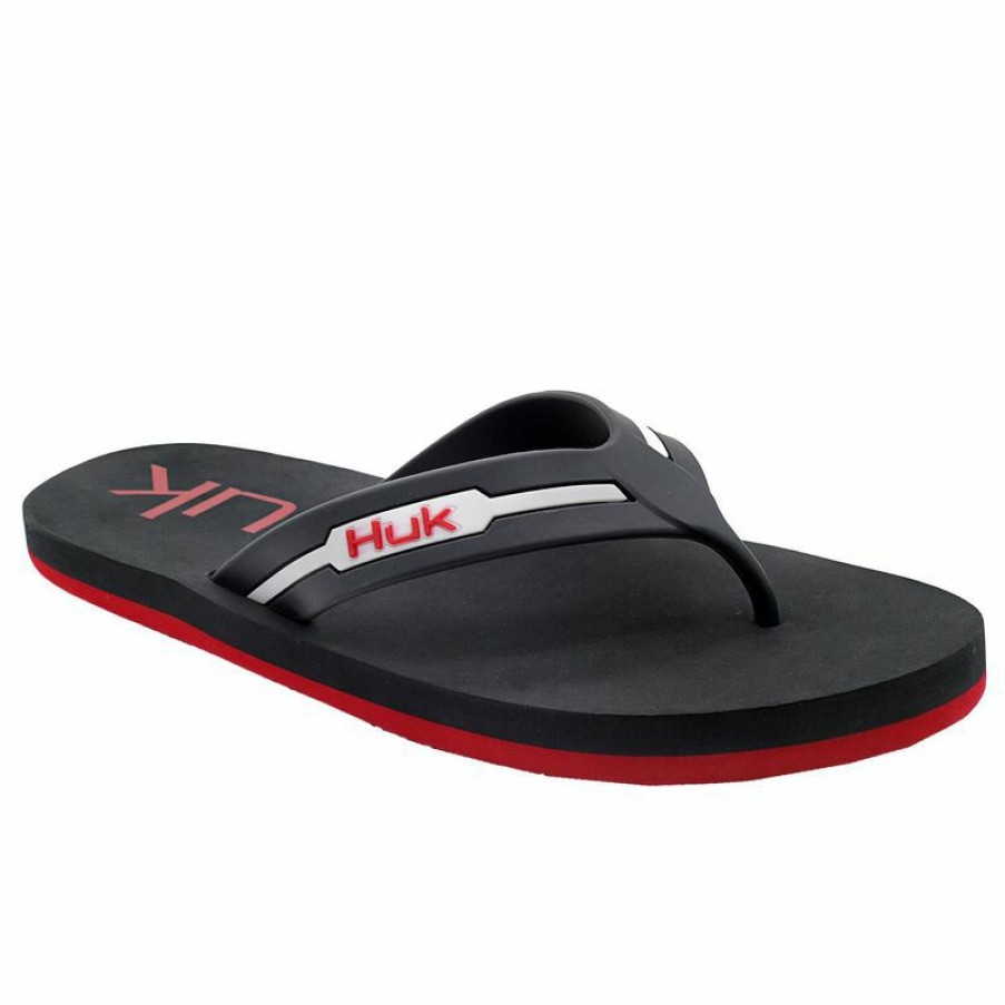 Men'S Shoes * | Huk Men'S Flipster Sandals