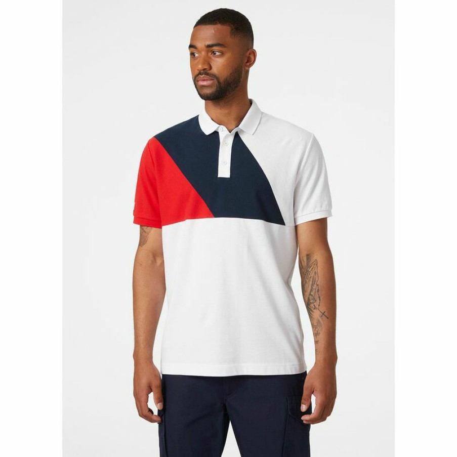 Men'S Shirts * | Helly Hansen Men'S Burgee Polo White