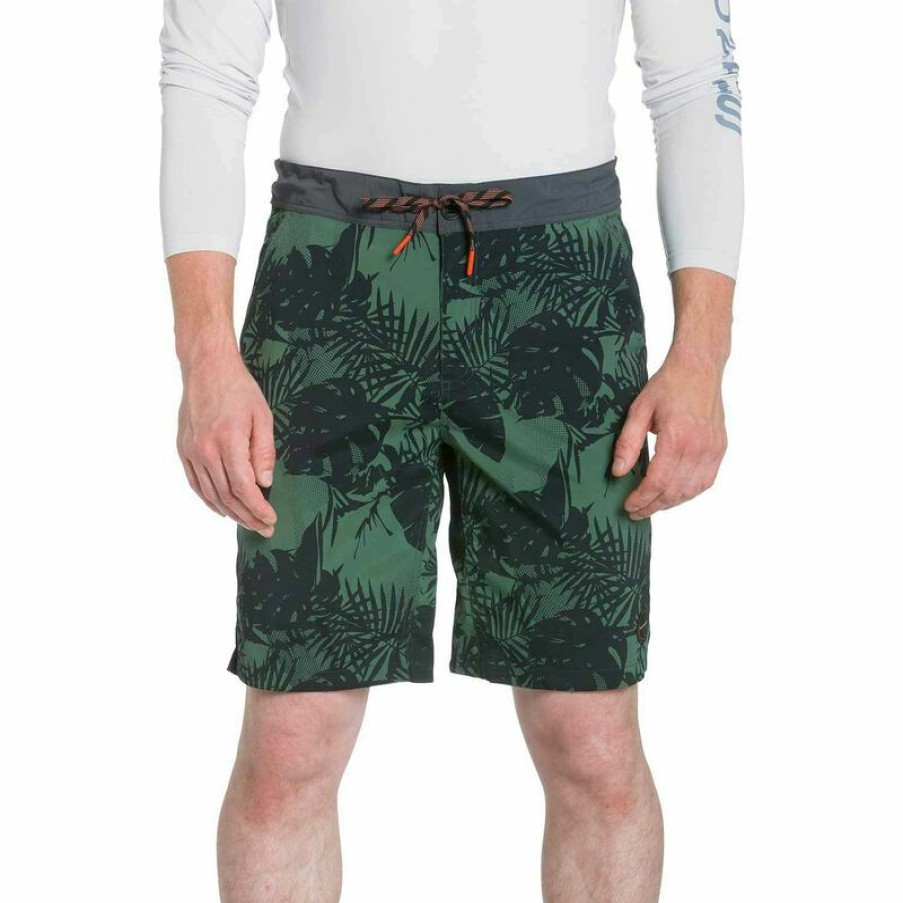 Men'S Swimwear * | Grundens Men'S Sidereal Board Shorts Anchor