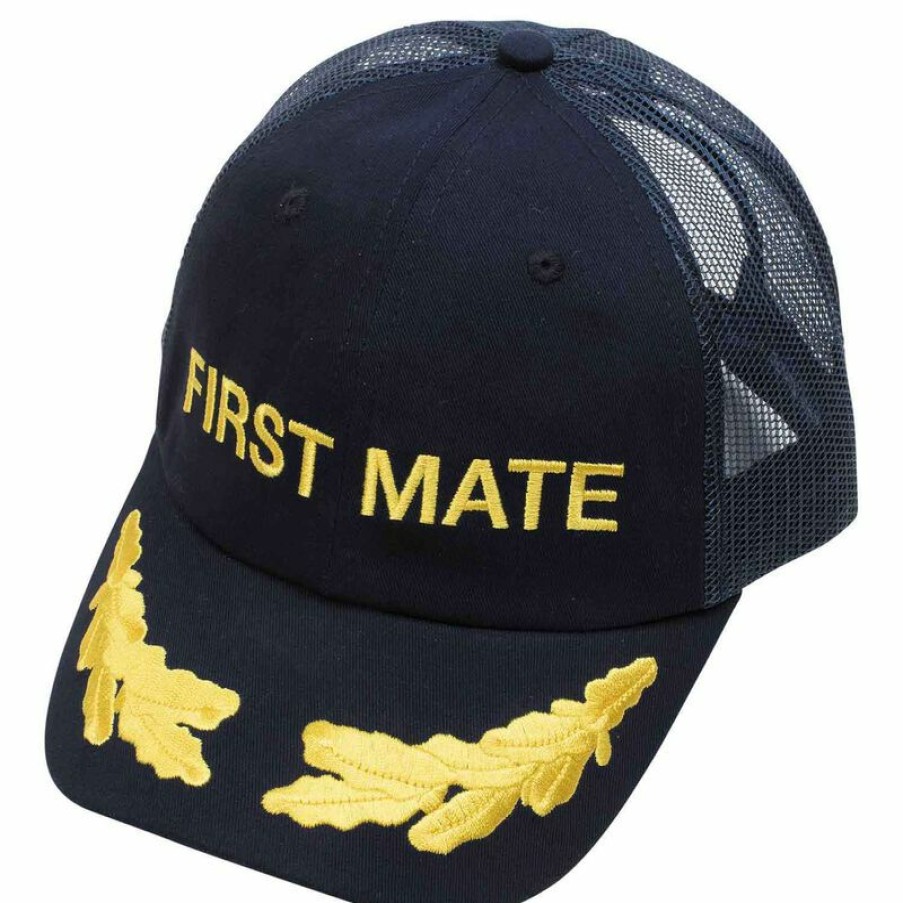 Men'S Accessories * | West Marine First Mate Baseball Cap