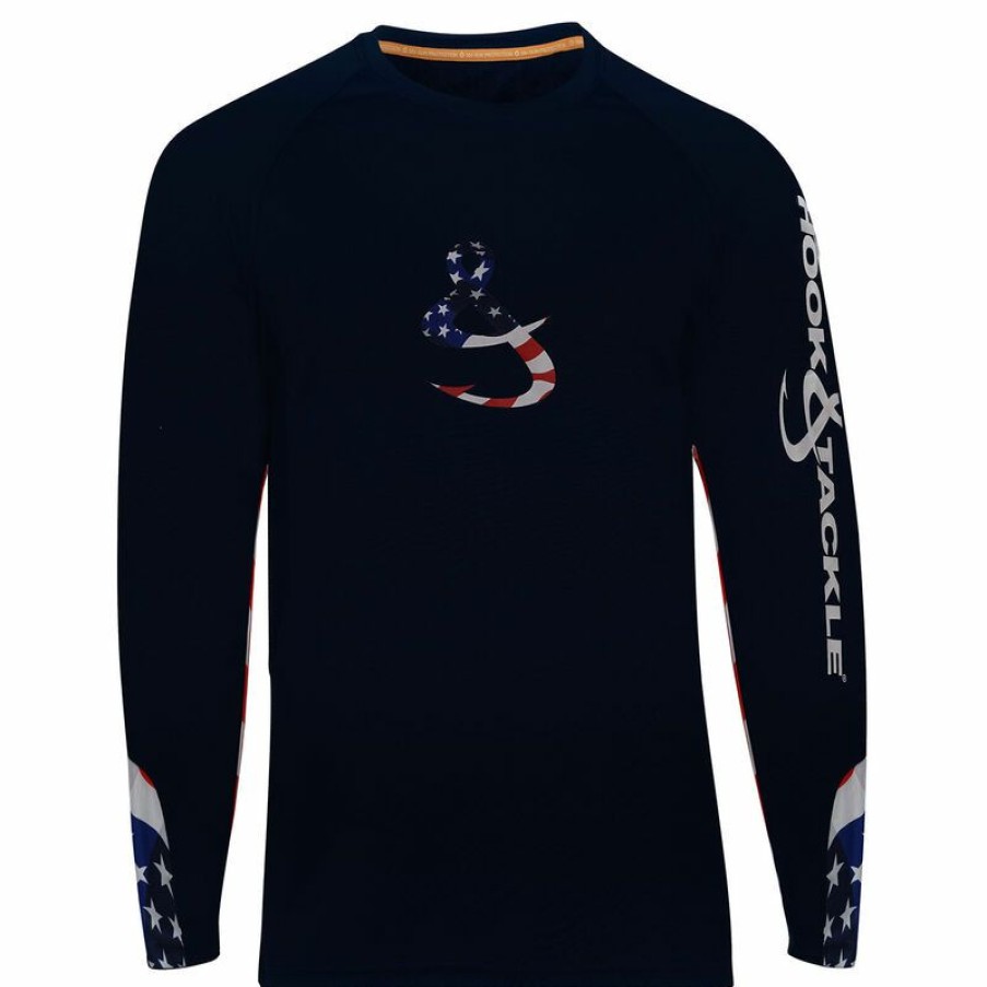 Men'S Shirts * | Hook & Tackle Men'S Liberty Tech Shirt