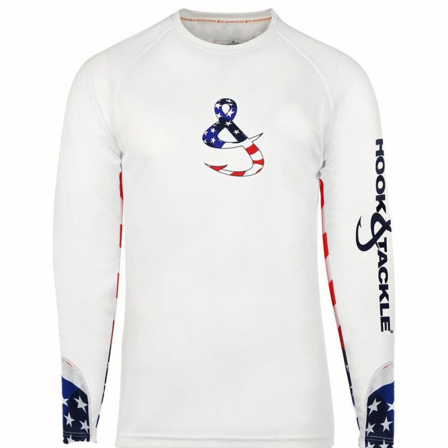 Men'S Shirts * | Hook & Tackle Men'S Liberty Tech Shirt