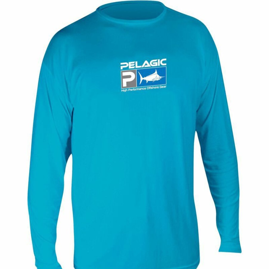 Men'S Shirts * | Pelagic Men'S Tek Tech Shirt