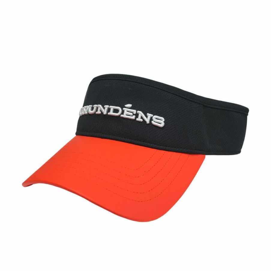 Men'S Accessories * | Grundens Trucker Visor Black