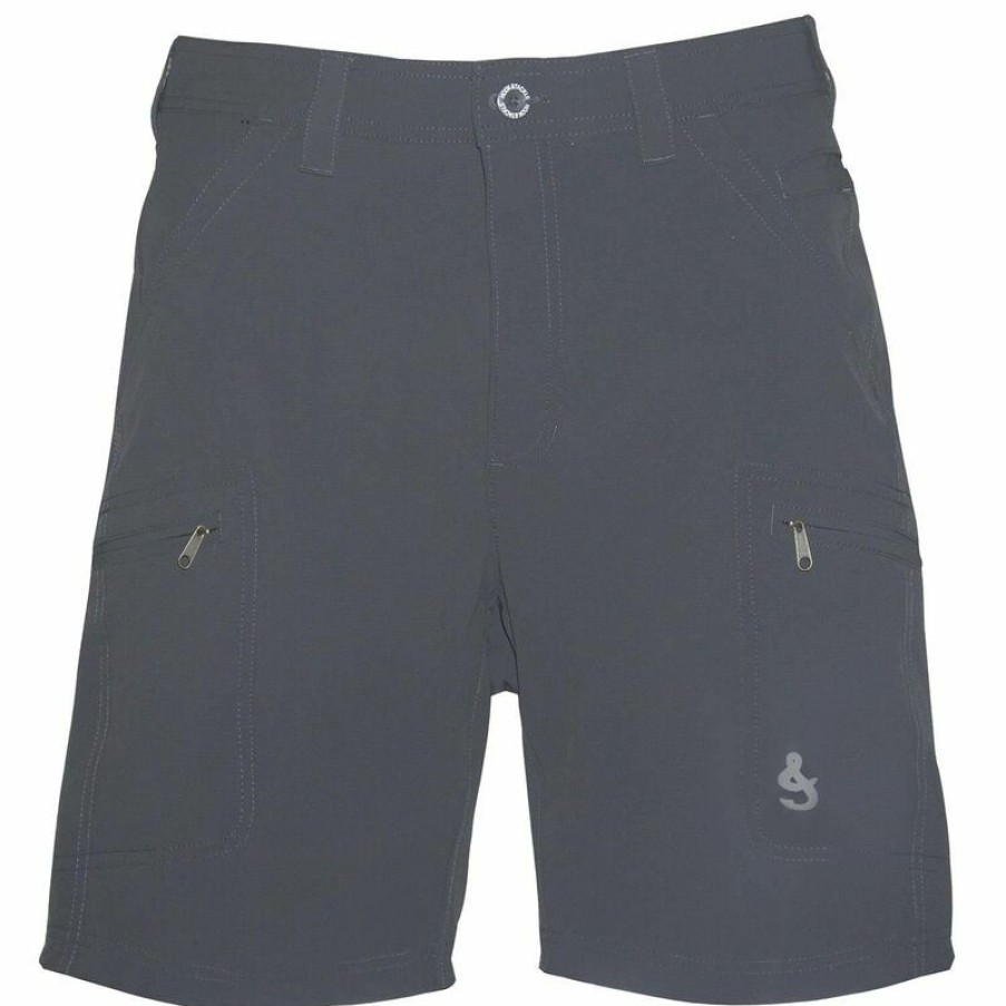 Men'S Swimwear * | Hook & Tackle Men'S Ripstop Driftwood Swim Trunks