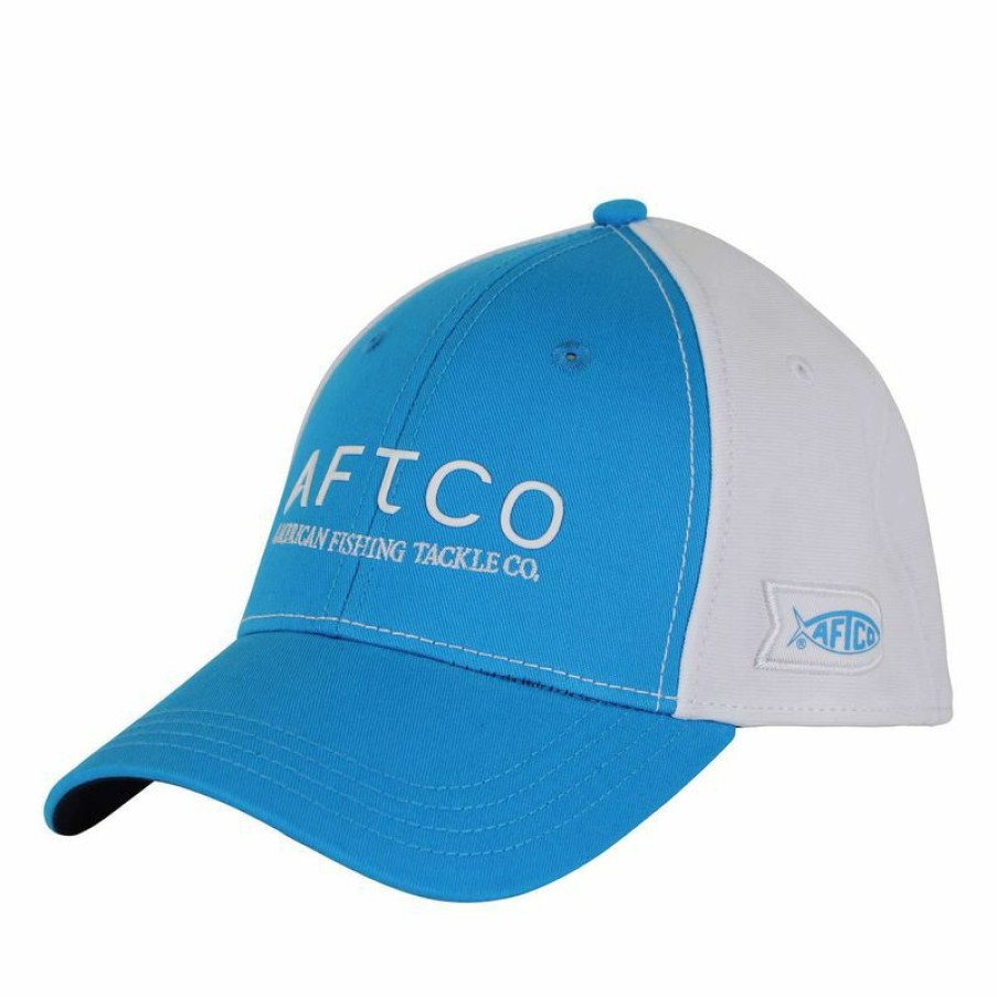 Men'S Accessories * | Aftco Echo Trucker Hat Vivid Blue